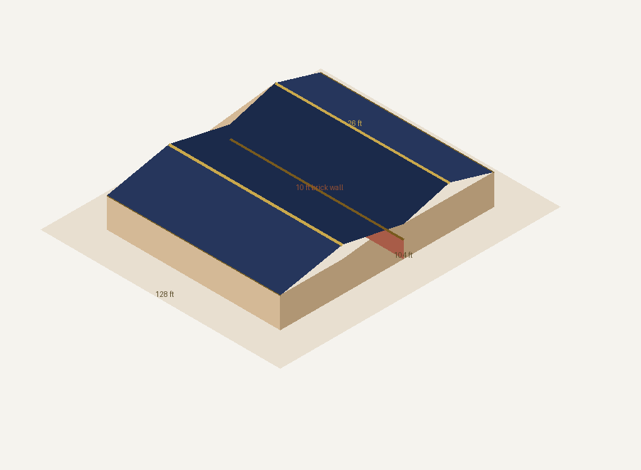 Accurate isometric render