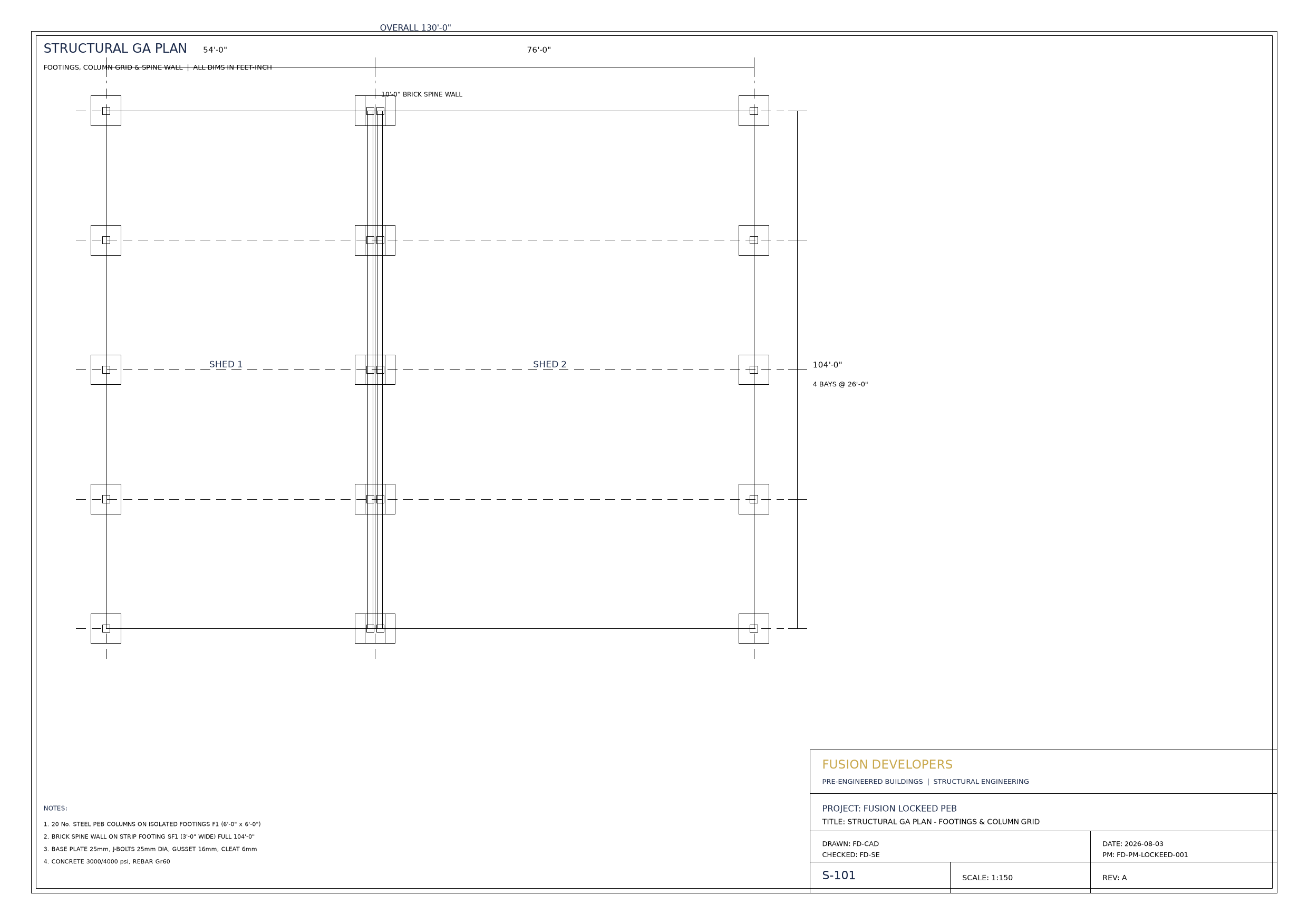 S-101 GA Plan